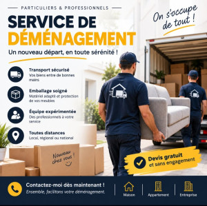Photo de galerie - Services de déménagement 