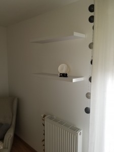 Photo de galerie - Dépose d etagere avec fixation cachée 