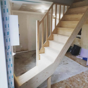 Photo de galerie - Pose escalier