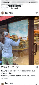 Photo de galerie - Peinture - Tapisserie