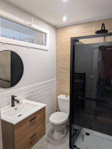 Photo de galerie - Installation cabine de douche 