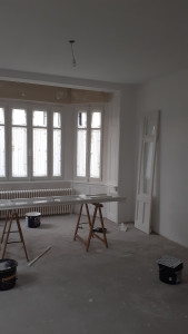 Photo de galerie - Placo + peinture mûrs et plafond, ainsi que peinture des fenêtres