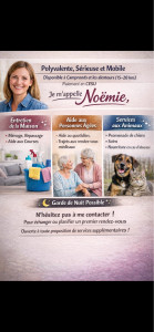 Photo de galerie - Je suis aide ménagère et dans l’aide à la personne 