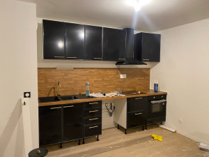 Photo de galerie - Montage et pose d’une cuisine
