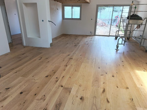 Photo de galerie - Pose de parquet - Revêtement de sol
