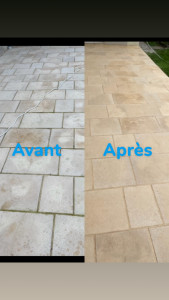 Photo de galerie - Nettoyage sur dallage réalisé, romorantin, Lanthenay 
