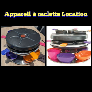 Photo de galerie - Appareil à raclette avec bol location