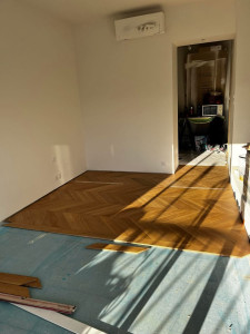 Photo de galerie - Réalisation de parquet 