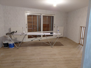 Photo de galerie - Rénovation complète de la maison, peinture neuve, pose de papier peint