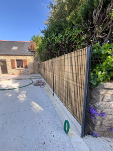 Photo de galerie - Pose de clôture 