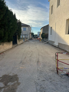 Photo de galerie - Réglage de 0/20, préparation à la pose d’enrobé 