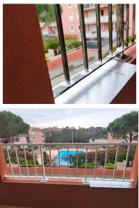 Photo de galerie - Rénovation garde de corps 
