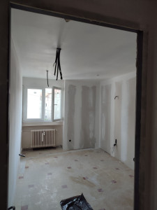 Photo de galerie - Pose de bande a joints et peintures 