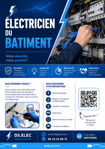 Photo de galerie - Flyers Ds.elec