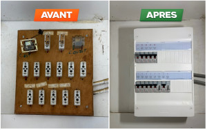 Photo de galerie - Installation électrique
