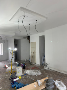 Photo de galerie - Placo et parquet flottant 