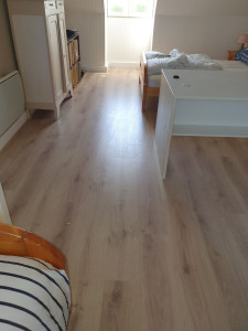 Photo de galerie - Pose de parquet flottant 