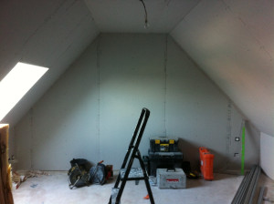 Photo de galerie - Pose Placo avant enduit 