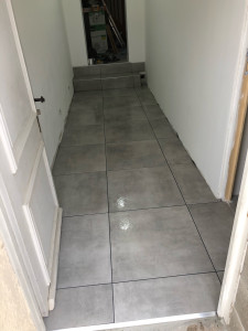 Photo de galerie - Pose carrelage 