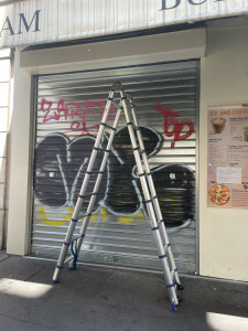 Photo de galerie - Déblocage rideaux métallique 