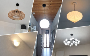 Photo de galerie - Remplacement, installation et branchement de divers luminaires intérieurs. Intervention réalisée dans plusieurs pièces avec raccordements propres et contrôle final.
