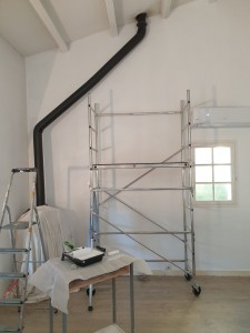 Photo de galerie - Peinture intérieur plafonds hauteur 6m