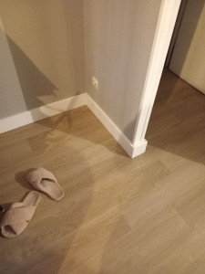 Photo de galerie - Fourniture et pose de parquet pvc