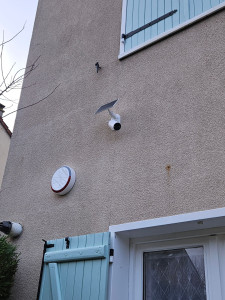 Photo de galerie - Instalation camera sans fil 
après 