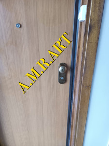 Photo de galerie - Pose porte palière Blindée . 