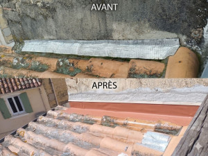 Photo de galerie - Rénovation solins 