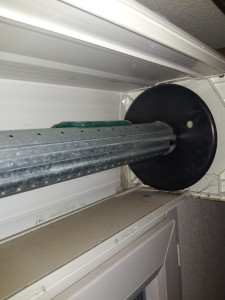 Photo de galerie - Volet roulant demonte