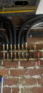 Photo de galerie - Remplacement  de 7 radiateur et circuit chauffage complet 