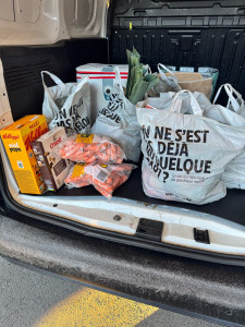 Photo de galerie - Récupération drive et livraison au client.