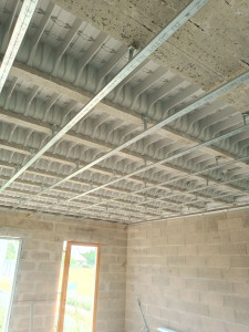 Photo de galerie - Pose de plafond et doublage 