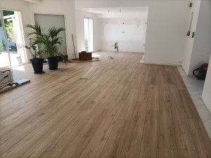 Photo de galerie - Pose de parquet - Revêtement de sol