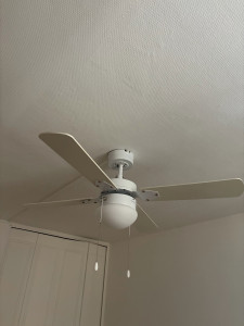Photo de galerie - Installation ventilateur de plafond tout support 