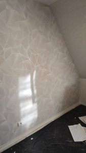 Photo de galerie - Pose papier peint 