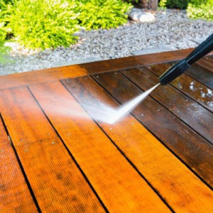 Photo de galerie - Nettoyage terrasse et mobilier exterieur