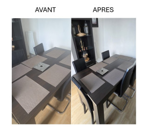 Photo de galerie - Nettoyage Salon client Air Bnb 