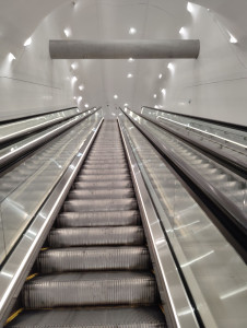 Photo de galerie - Raccordement escalator 
