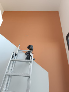 Photo de galerie - Rénovation peinture mur