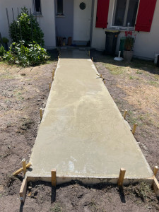 Photo de galerie - Dalle béton 