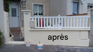 Photo de galerie - Remise en peinture de mur