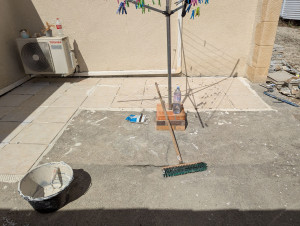Photo de galerie - Pose carrelage 