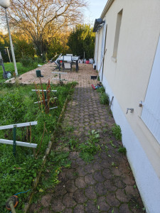 Photo de galerie - Débroussaillage, nettoyage de terrasse