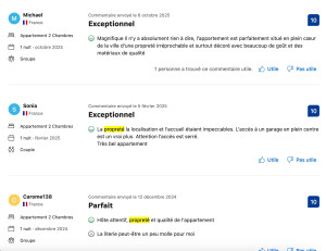 Photo de galerie - Témoignages de la qualité du nettoyage quotidien .