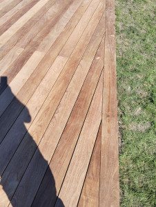 Photo de galerie - Terrasse bois cumaru 