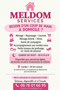 Photo de galerie - Disponible depuis ma micro entreprise  ou en déclaration CESU