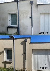 Photo de galerie - Nettoyage façade