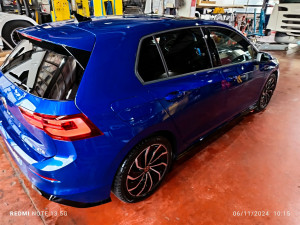 Photo de galerie - Nettoyage extérieur d'une golf 8 